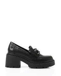 GER-DVTX-014 Heeled Leather Loafer