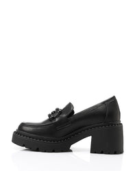 GER-DVTX-014 Heeled Leather Loafer