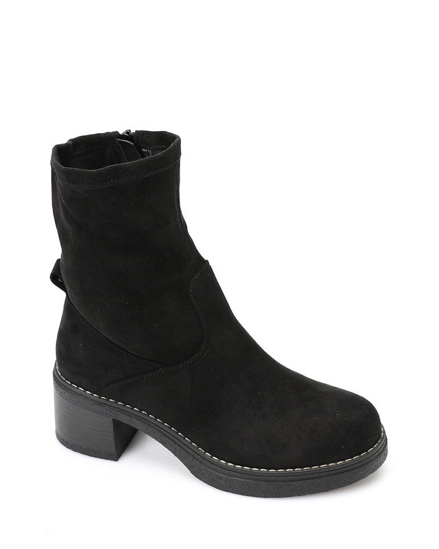 GER-DVTX-015 Half Neck Suede Boot
