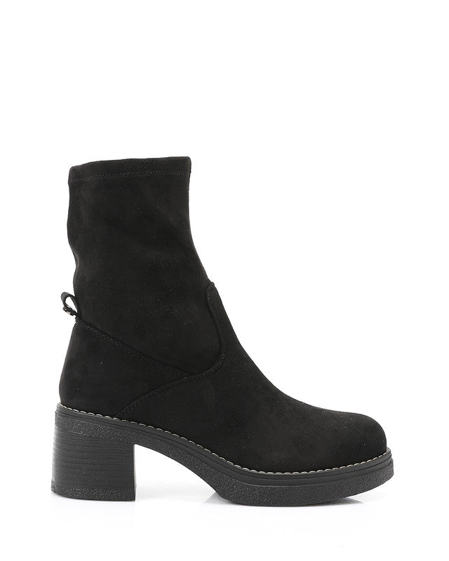 GER-DVTX-015 Half Neck Suede Boot