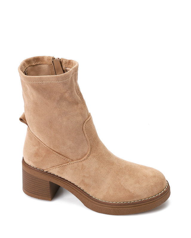 GER-DVTX-015 Half Neck Suede Boot