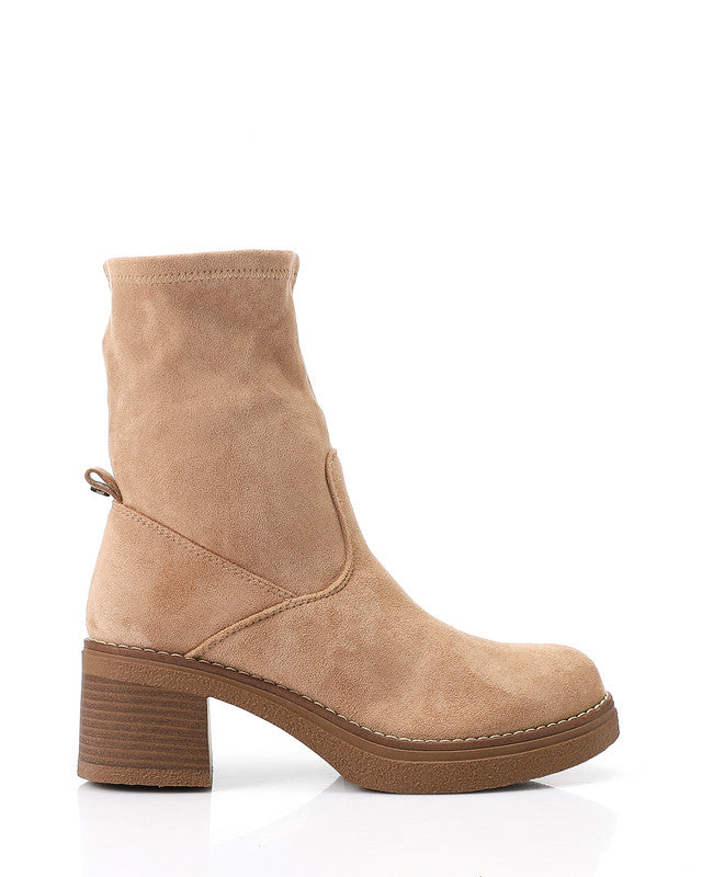 GER-DVTX-015 Half Neck Suede Boot