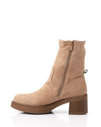 GER-DVTX-015 Half Neck Suede Boot