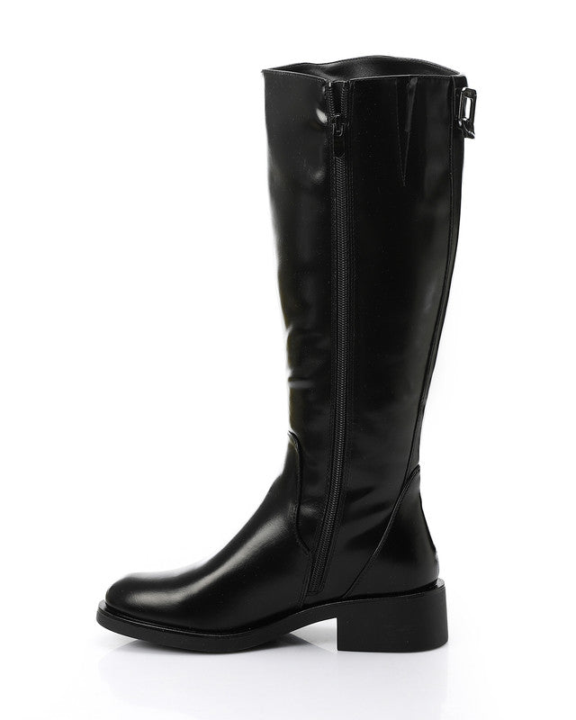 GER-DVTX-020 Leather Knee High Boots