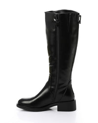 GER-DVTX-020 Leather Knee High Boots