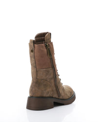 GER-DVTX-021 Lace Up Zipped Combat Boots
