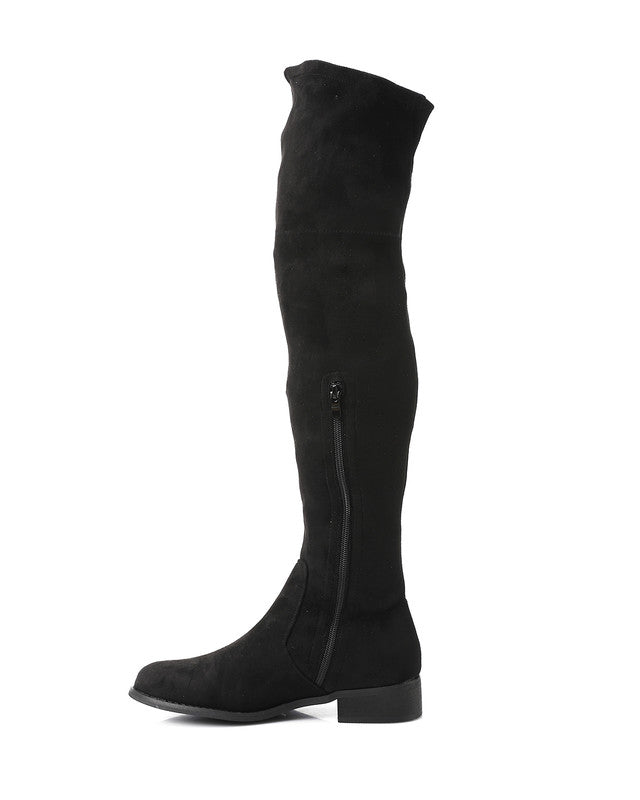 GER-DVTX-029  Over Knee Suede Plain Boot