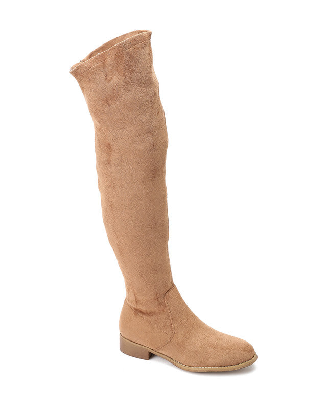 GER-DVTX-029  Over Knee Suede Plain Boot