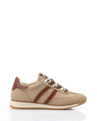 GER-DVTX-032 Double Lace Up Flat Sneakers