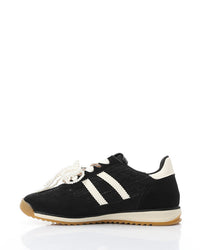 GER-DVTX-033 Double Lace Up Flat Sneakers