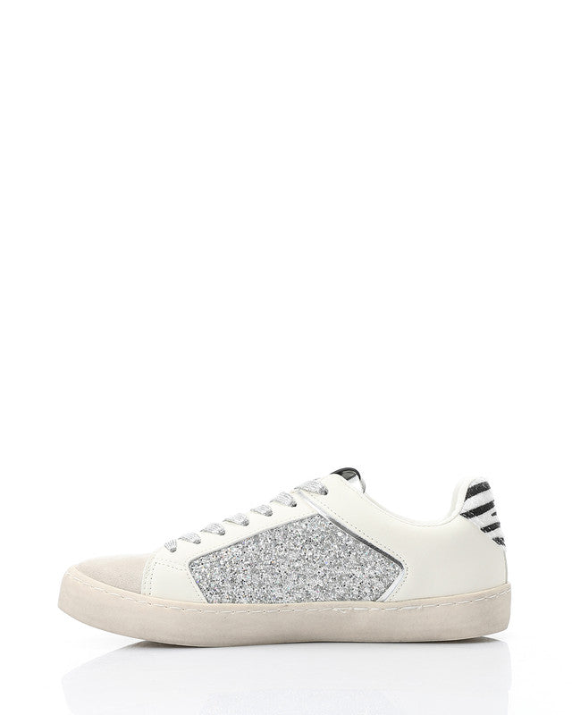 GER-DVTX-035 Glittery White Sneakers