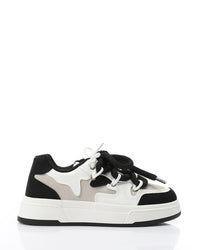 GER-DVTX-038 Lace Up Platform Sneakers