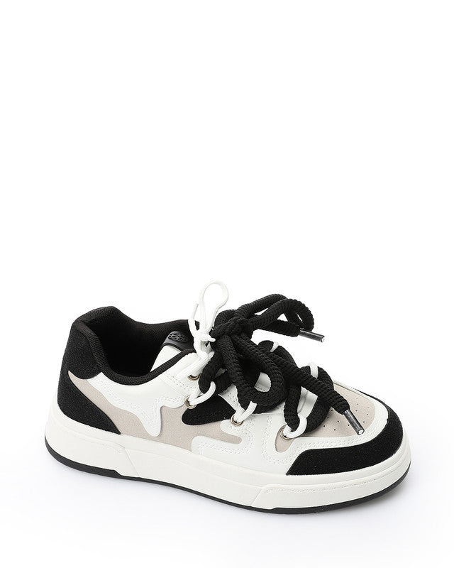 GER-DVTX-038 Lace Up Platform Sneakers