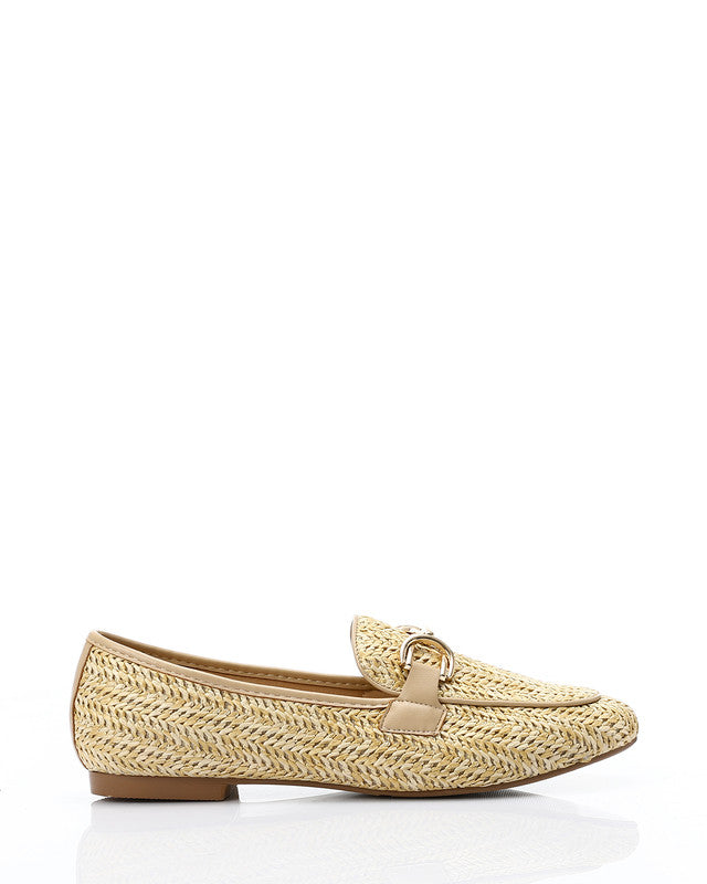 GOR-DJTV-004 Braided Pattern Flat Shoes