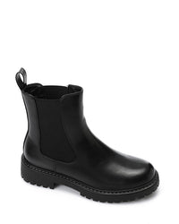 GOR-DVTX-007 Leather Slip On Ankle Boots