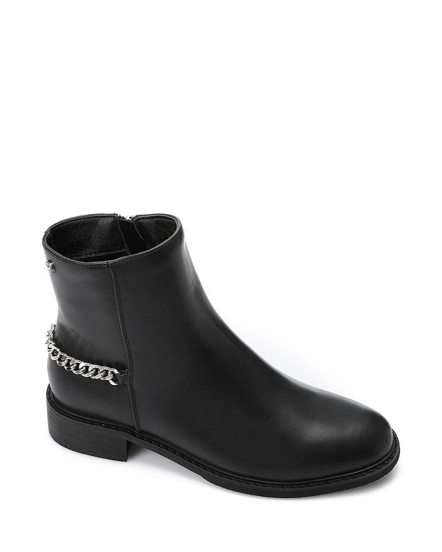 GOR-DVTX-008 Oval Toe Shape Ankle Boots