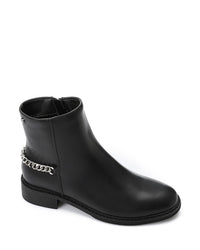 GOR-DVTX-008 Oval Toe Shape Ankle Boots