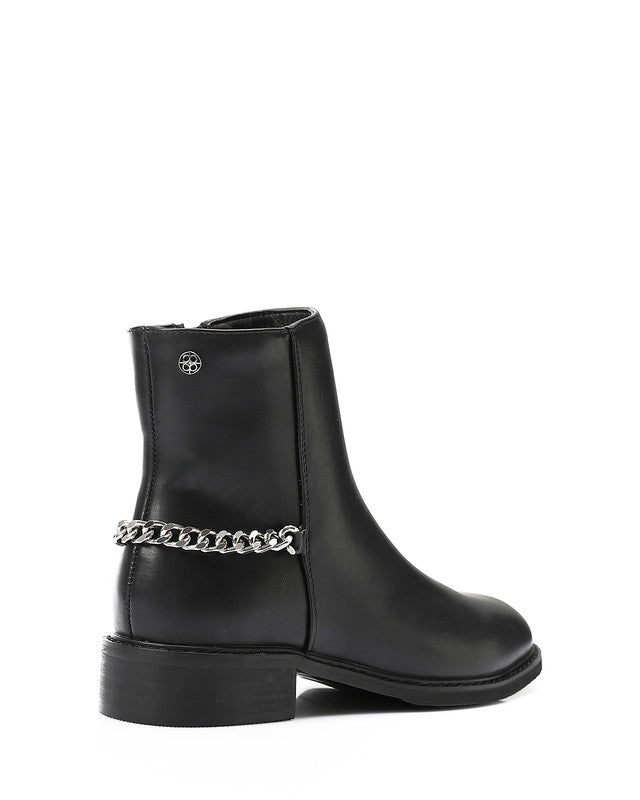 GOR-DVTX-008 Oval Toe Shape Ankle Boots