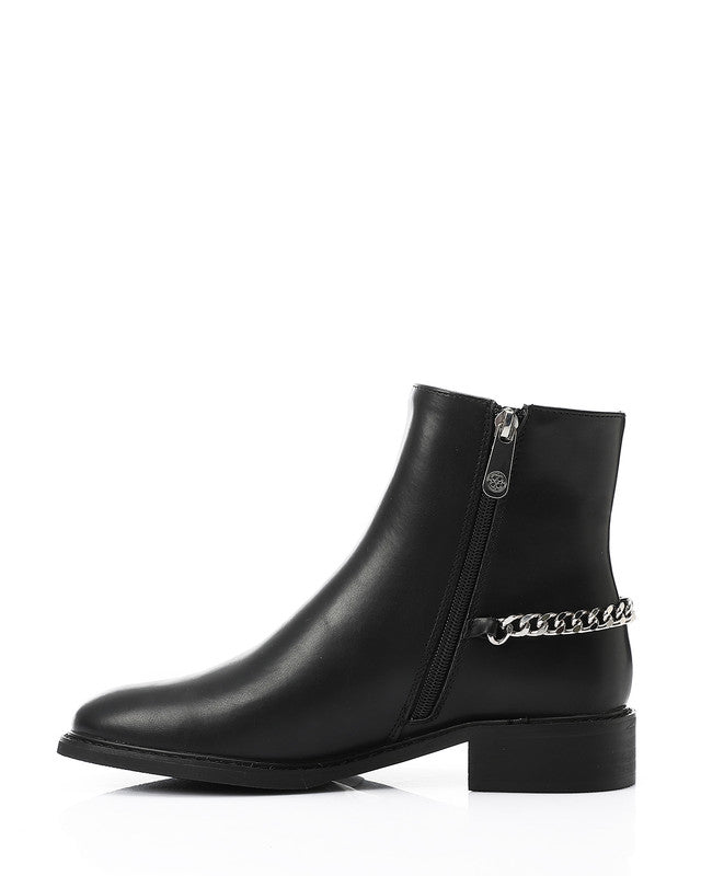 GOR-DVTX-008 Oval Toe Shape Ankle Boots