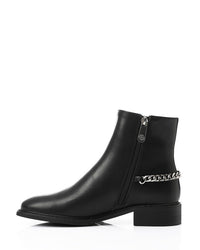 GOR-DVTX-008 Oval Toe Shape Ankle Boots