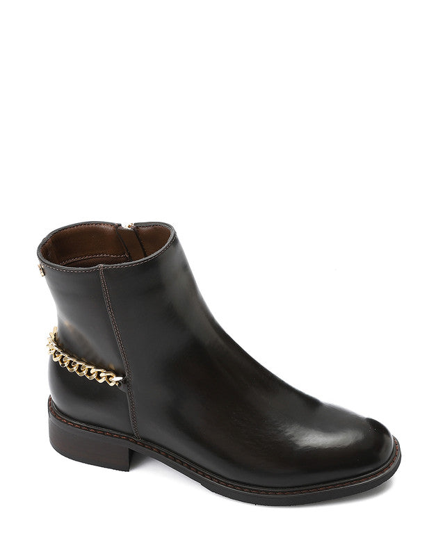 GOR-DVTX-008 Oval Toe Shape Ankle Boots