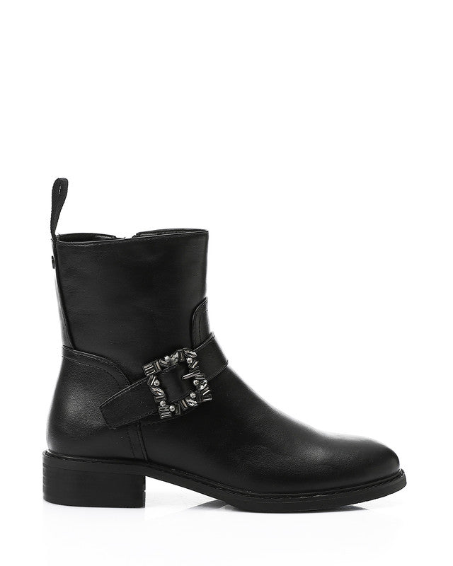 GOR-DVTX-009 Decorative Diamond Ankle Boots