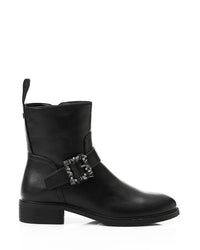 GOR-DVTX-009 Decorative Diamond Ankle Boots