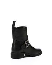 GOR-DVTX-009 Decorative Diamond Ankle Boots