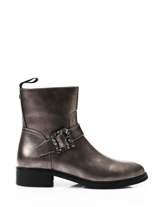GOR-DVTX-009 Decorative Diamond Ankle Boots