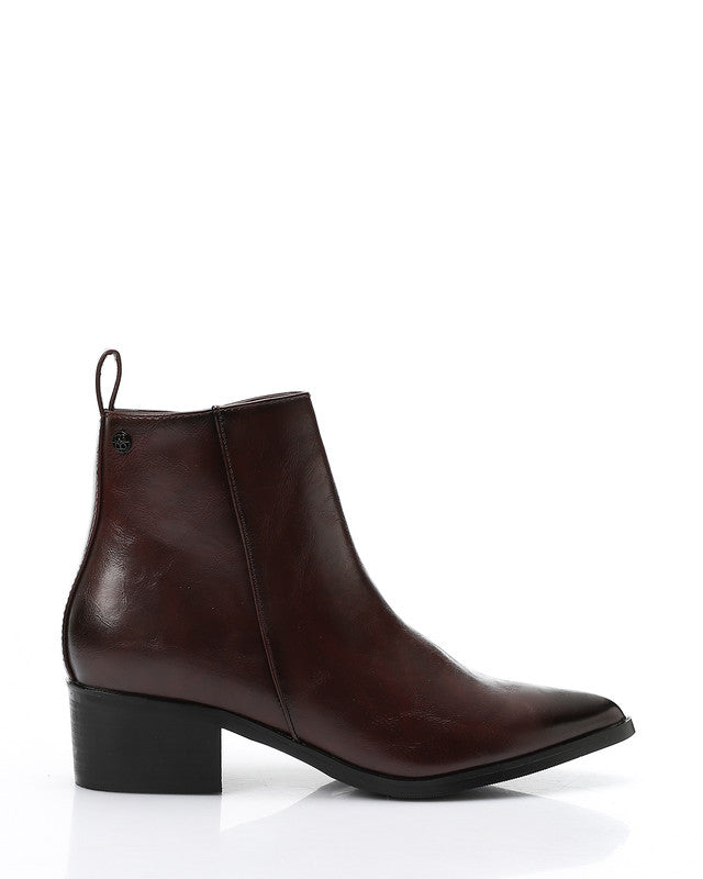 GOR-DVTX-010 Pointed Toe Shape Ankle Boots