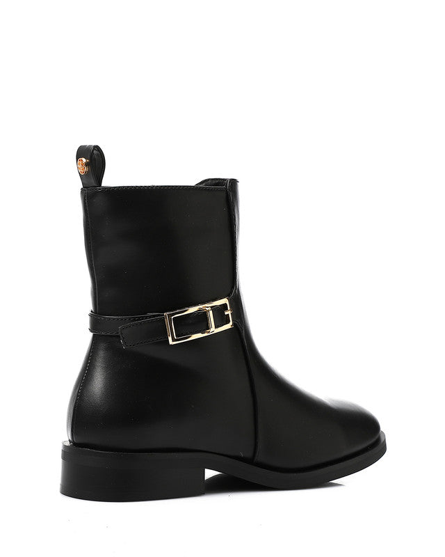 GPS-DVTX-001 Round Toecap Leather Boot