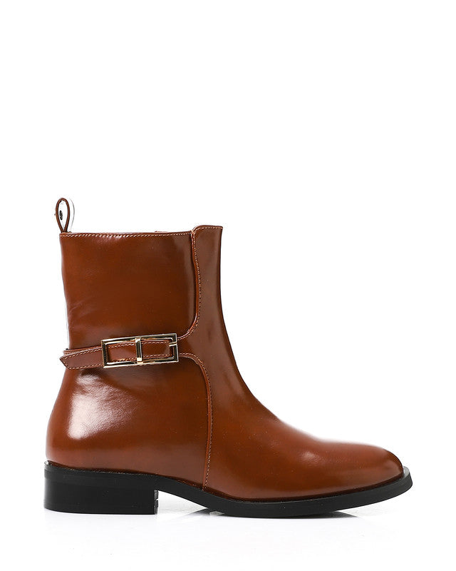 GPS-DVTX-001 Round Toecap Leather Boot