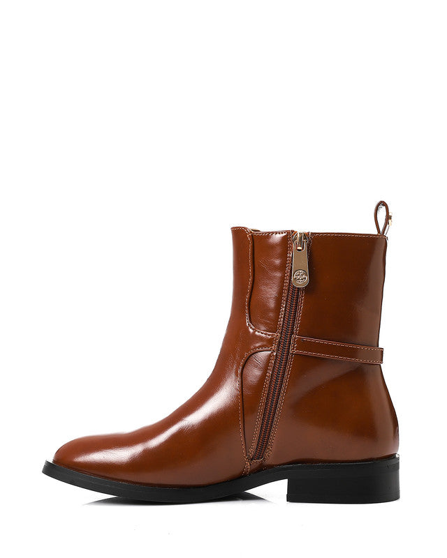 GPS-DVTX-001 Round Toecap Leather Boot