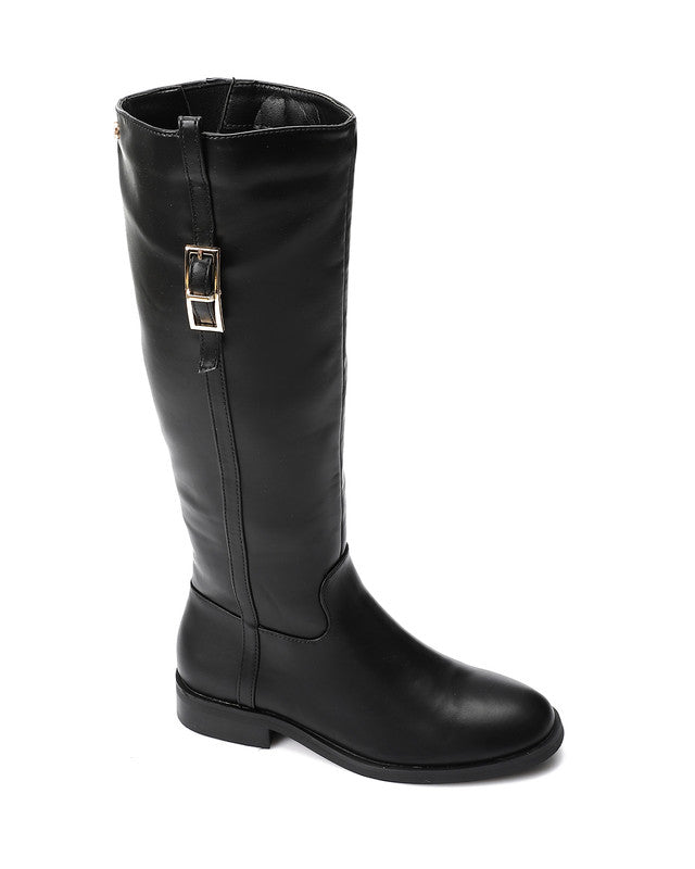 GPS-DVTX-002 Knee High Knee Leather Boot