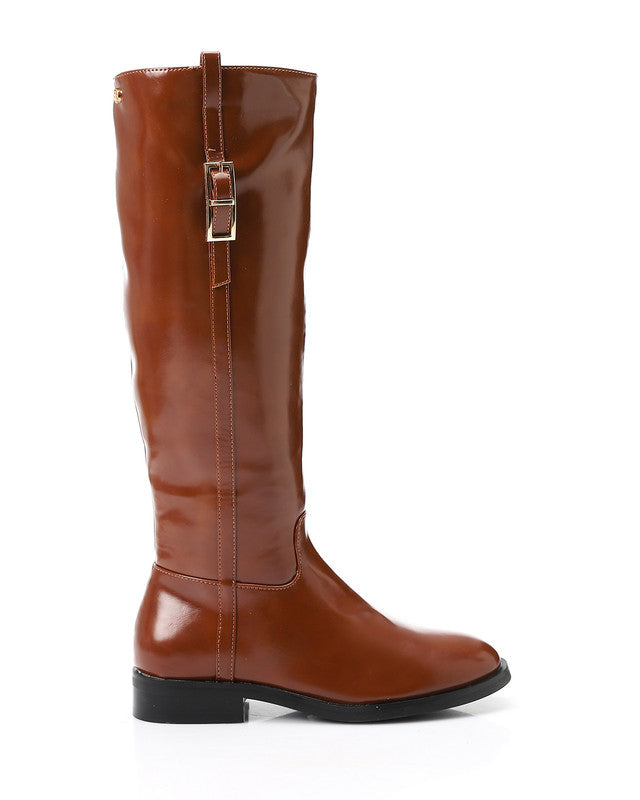 GPS-DVTX-002 Knee High Knee Leather Boot