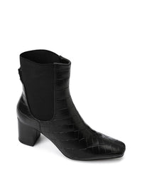 GPS-DVTX-003 Croc Texture Heeled Boots