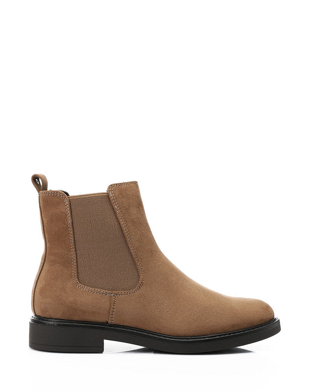 GPS-DVTX-005 Slip On Suede Ankle Boots