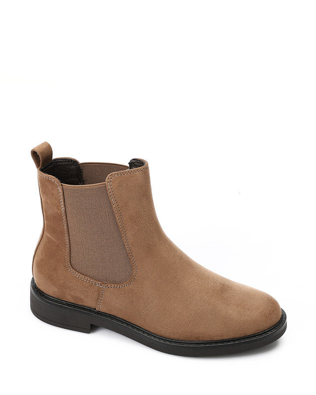 GPS-DVTX-005 Slip On Suede Ankle Boots
