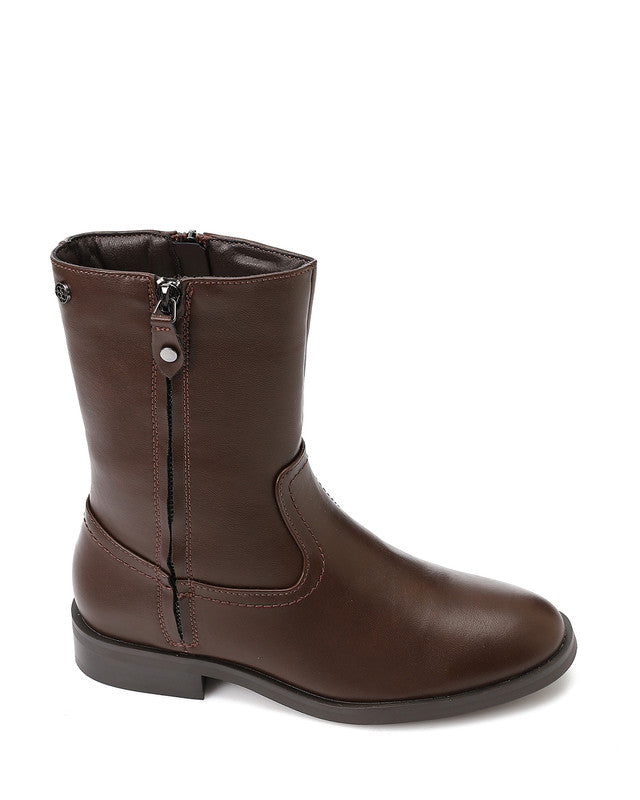 GPS-DVTX-007 Stitched Leather Boot