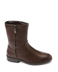 GPS-DVTX-007 Stitched Leather Boot