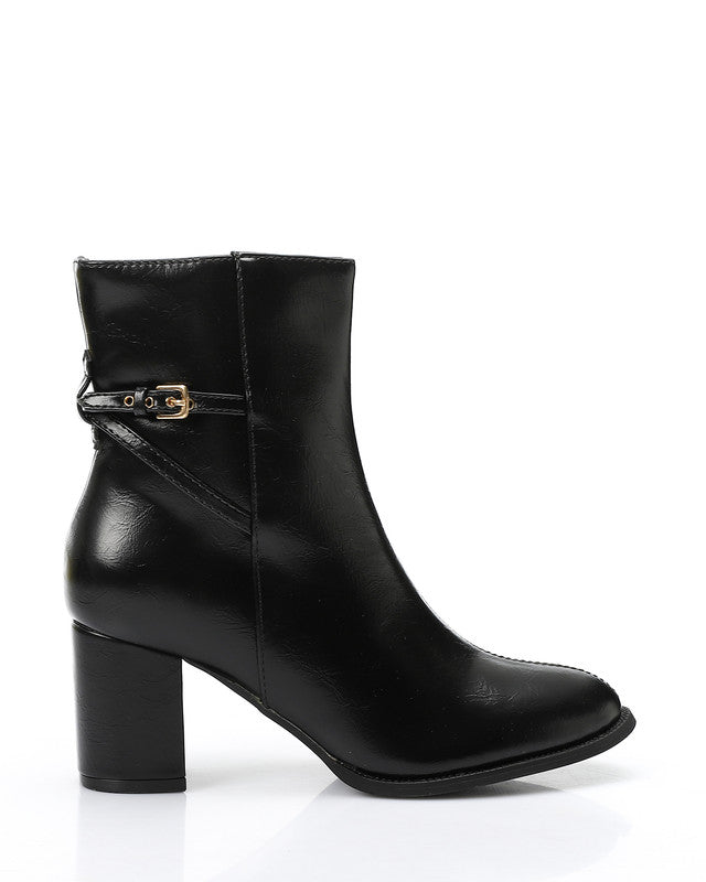 GPS-DVTX-010 Decorative Straps Ankle Boots