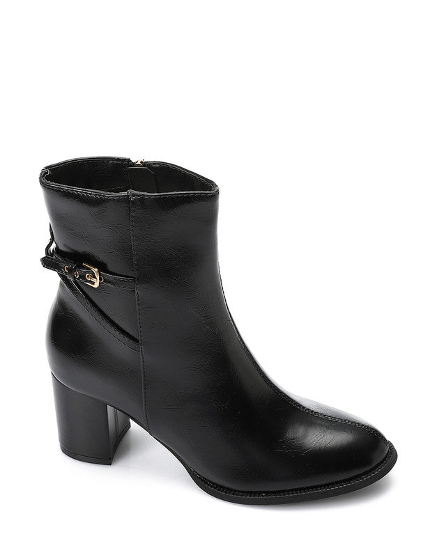 GPS-DVTX-010 Decorative Straps Ankle Boots
