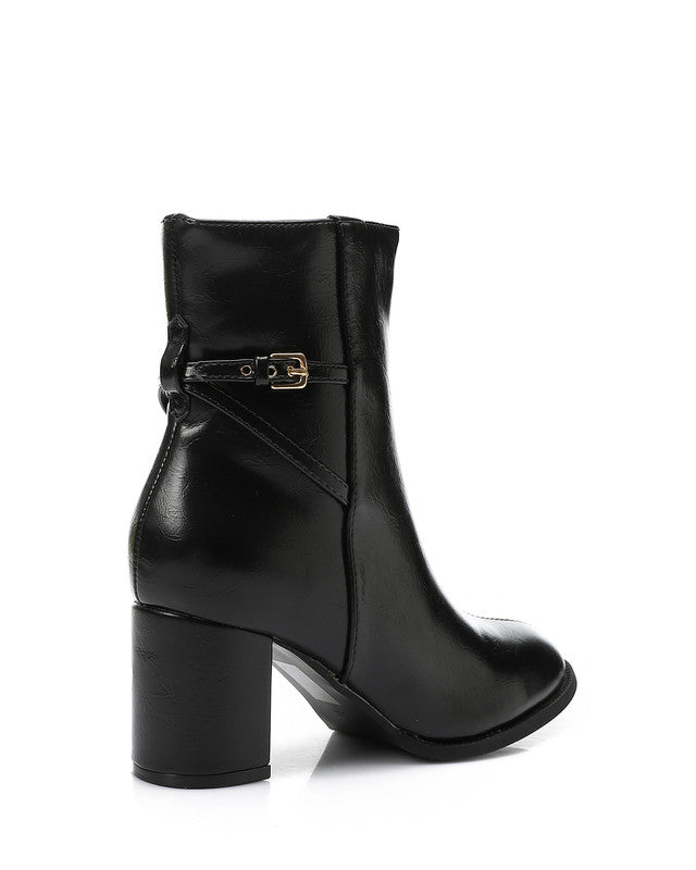GPS-DVTX-010 Decorative Straps Ankle Boots