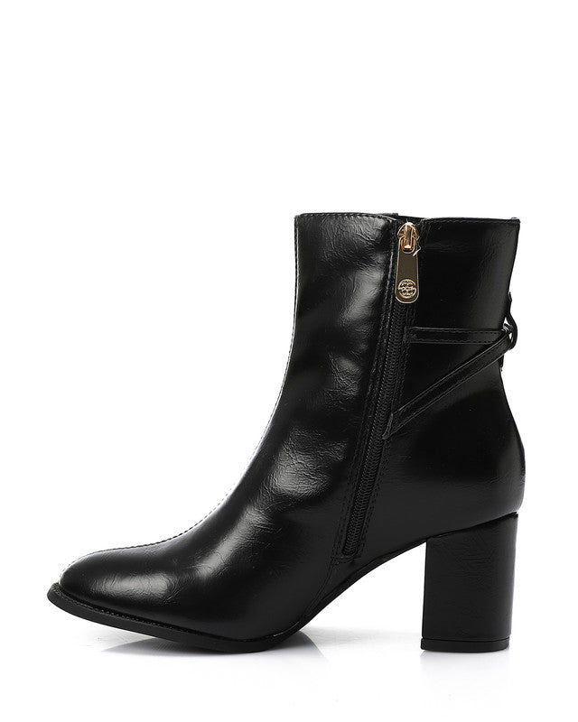 GPS-DVTX-010 Decorative Straps Ankle Boots