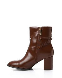 GPS-DVTX-010 Decorative Straps Ankle Boots