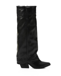 GPS-DVTX-014 Heeled Fold Knee High Boots