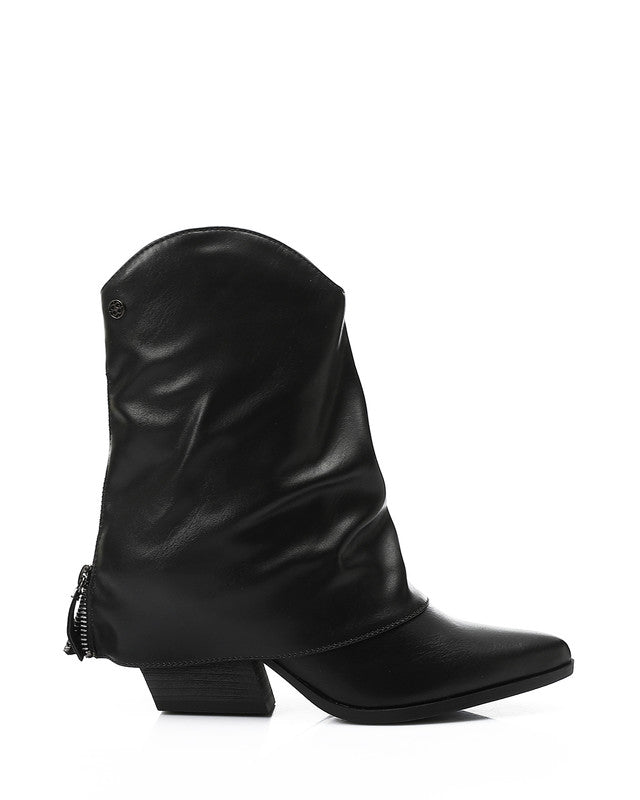 GPS-DVTX-015 Pointed Toe Shape Mid Calf Boots