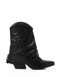 GPS-DVTX-015 Pointed Toe Shape Mid Calf Boots