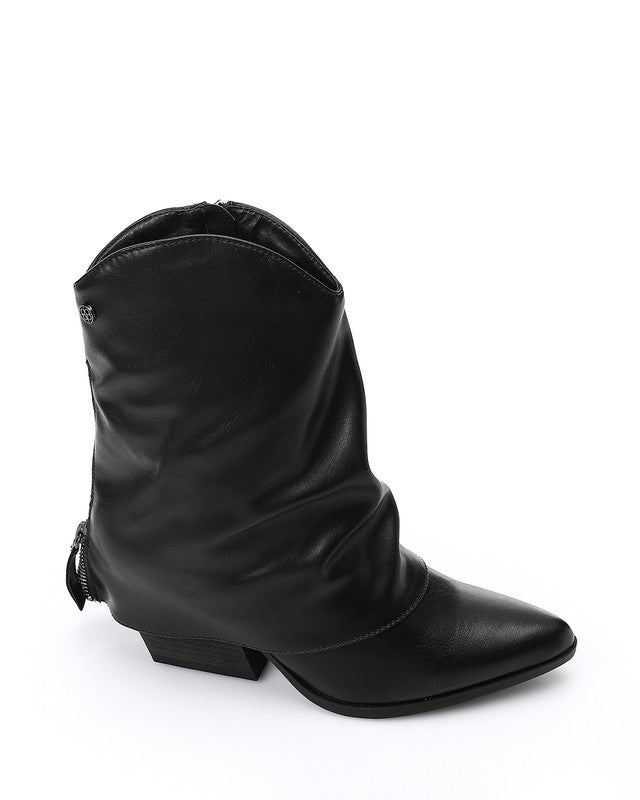 GPS-DVTX-015 Pointed Toe Shape Mid Calf Boots