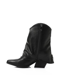 GPS-DVTX-015 Pointed Toe Shape Mid Calf Boots